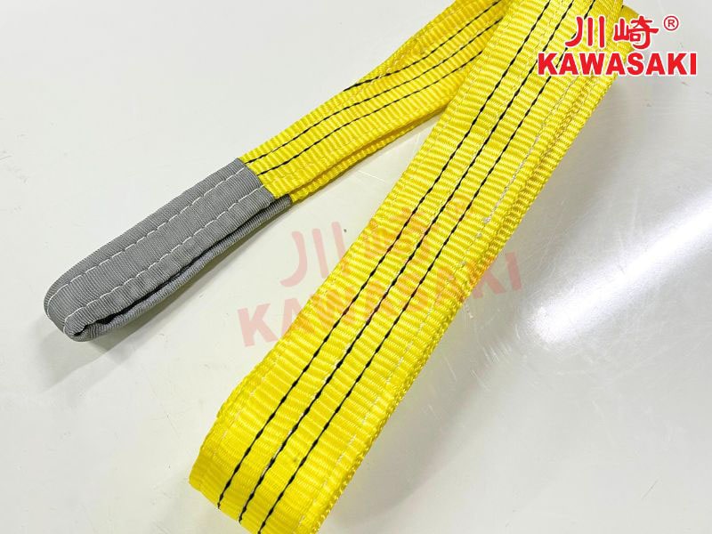 Cáp vải được dùng để nâng hạ hàng hóa
