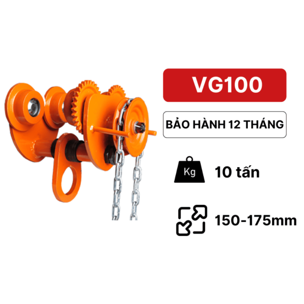 Con chạy có xích 10 tấn Kawasaki