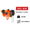 Con chạy xích kéo tay 10 tấn Kawasaki