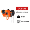 Con chạy xích kéo tay 5 tấn Kawasaki