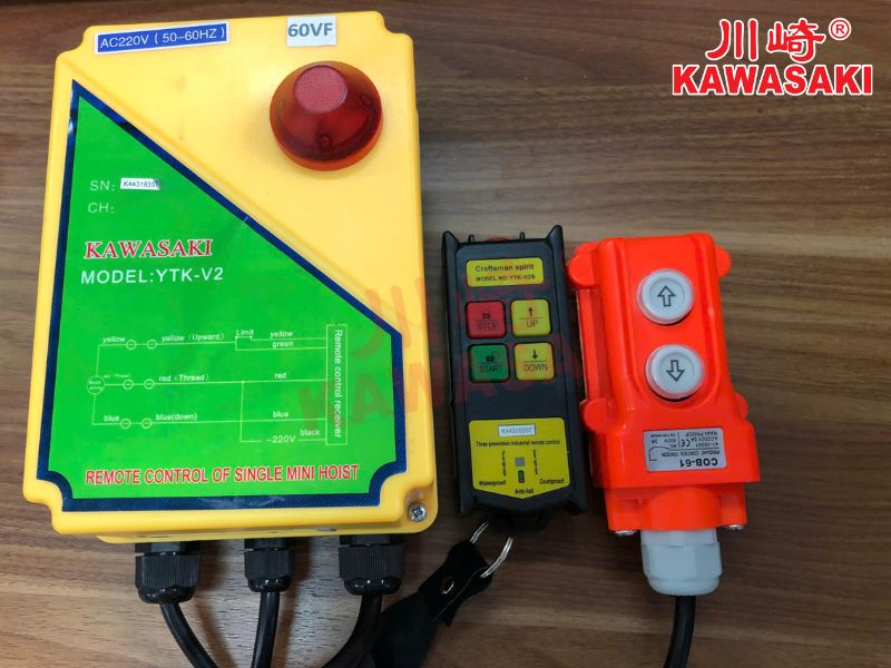 Kawasaki Lift - Địa chỉ cung cấp điều khiển từ xa chính hãng Kawasaki