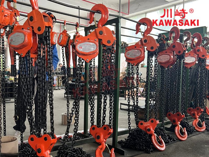 Treo cố định pa lăng trên khung dầm