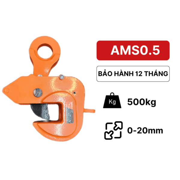 Kẹp tôn ngang 500kg AMS Kawasaki