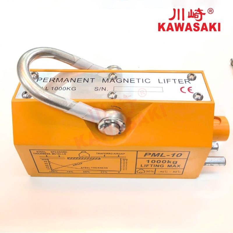 Nam châm tay gạt 1 tấn Kawasaki