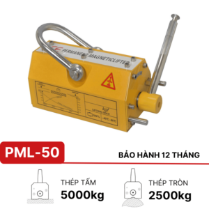 Nam châm nâng tay gạt 5000kg KawasakiNam châm tay gạt 5000kg PML-50 Kawasaki