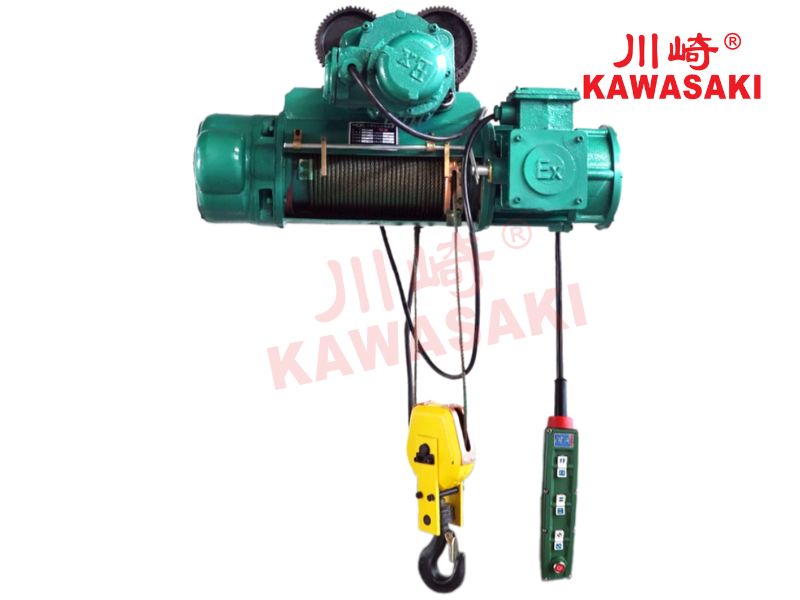 Pa lăng cáp điện phòng nổ Kawasaki