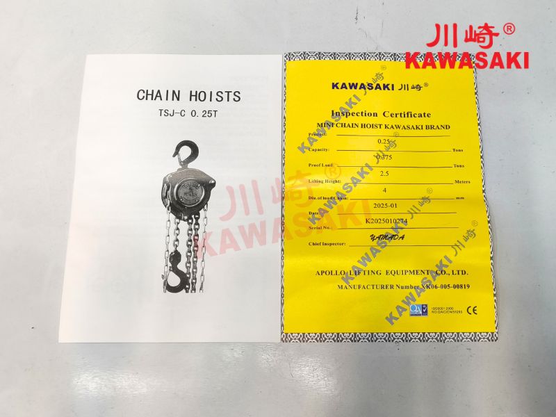 Sản phẩm chính hãng Kawasaki có đầy đủ CO, CQ