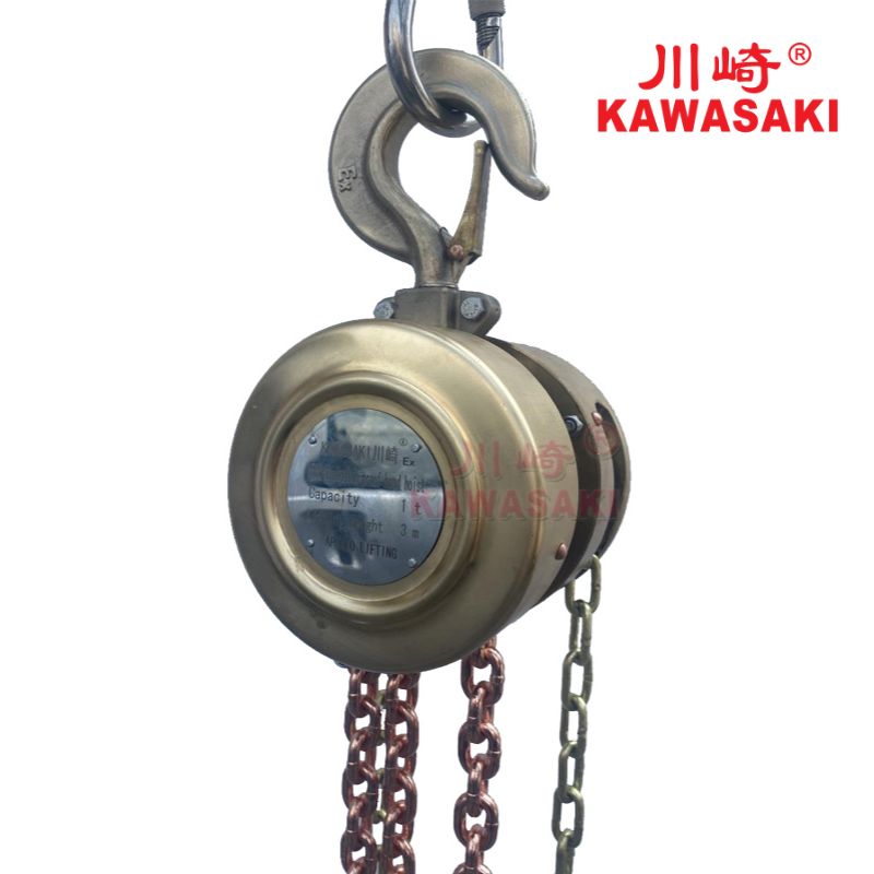 Vỏ pa lăng được làm bằng hợp kim đồng H62
