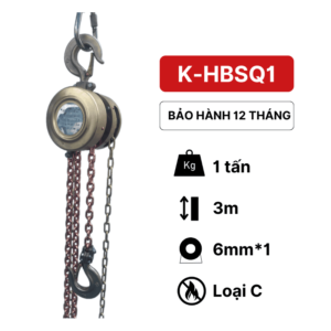 Pa lăng xích kéo tay phòng nổ 1 tấn KawasakiPa lăng xích kéo tay phòng nổ 1 tấn Kawasaki