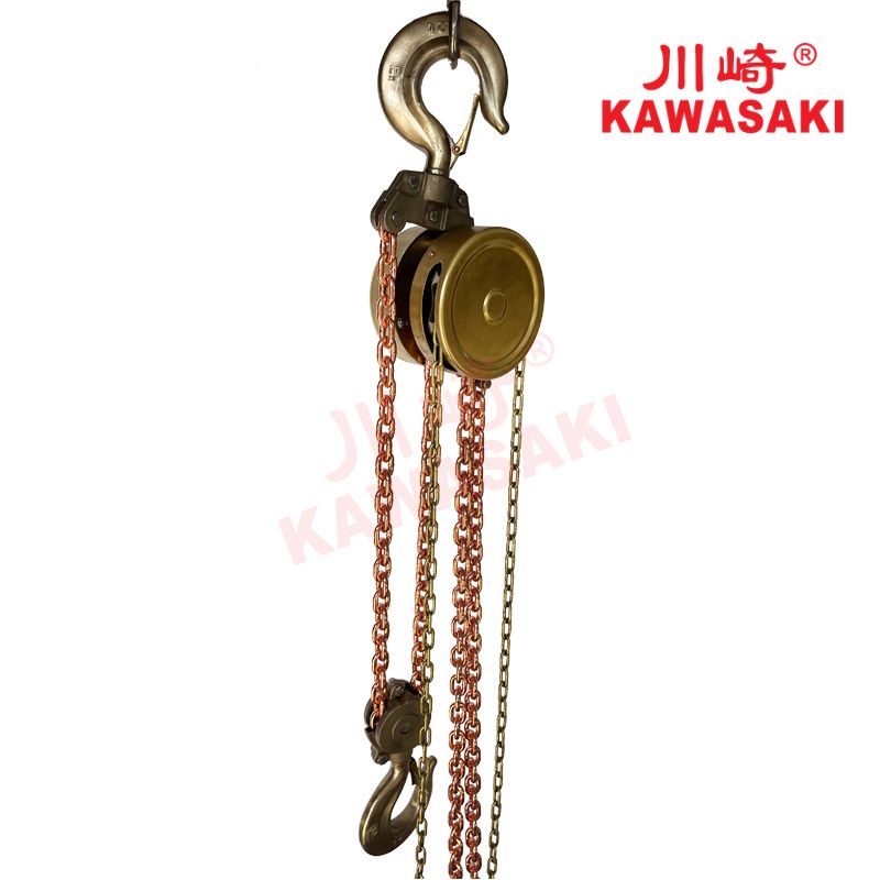 Pa lăng được làm bằng hợp kim đồng berili