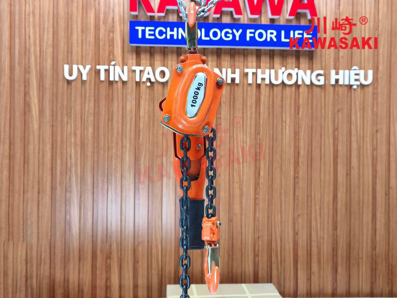Pa lăng lắc tay nâng chuẩn tải 1 tấn