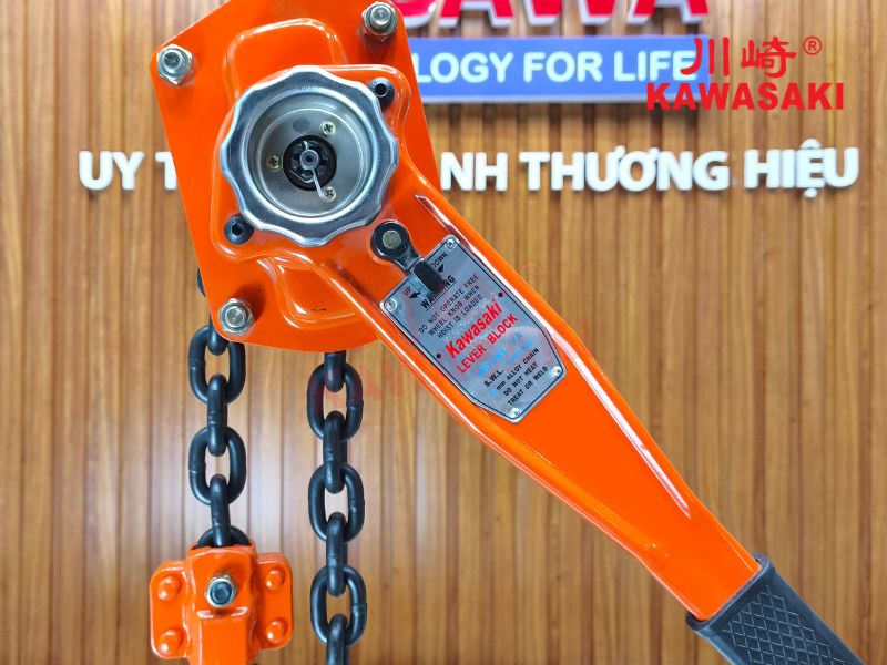Chốt gạt an toàn với 3 nút điều chỉnh