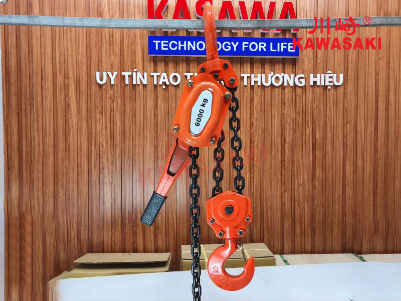 Pa lăng nâng chuẩn tải 6 tấn