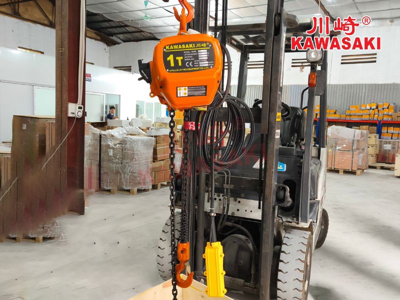 Pa lăng sử dụng nguồn điện 380V
