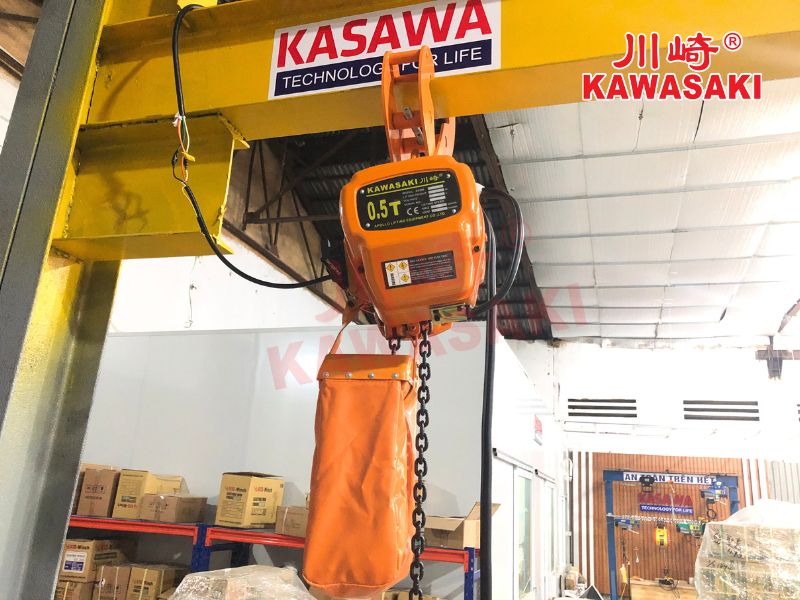 Pa lăng xích điện cố định 500kg