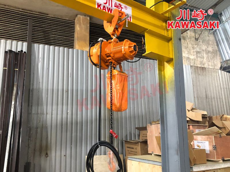 Pa lăng xích điện cố định