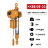 Pa lăng xích điện 5 tấn KKBB Kawasaki (cố định)