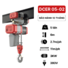 Pa lăng xích điện 5 tấn DCER 05-02 Kawasaki (di chuyển)