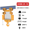 Pa lăng xích điện 25 tấn KKBB Kawasaki (di chuyển)