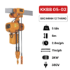 Pa lăng xích điện 5 tấn KKBB Kawasaki (di chuyển)