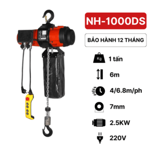 Pa lăng xích điện 1 tấn NH-1000DS KawasakiPa lăng xích điện 1 tấn NH-1000DS Kawasaki
