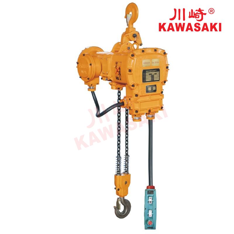 Pa lăng xích điện phòng nổ 5 tấn cố định