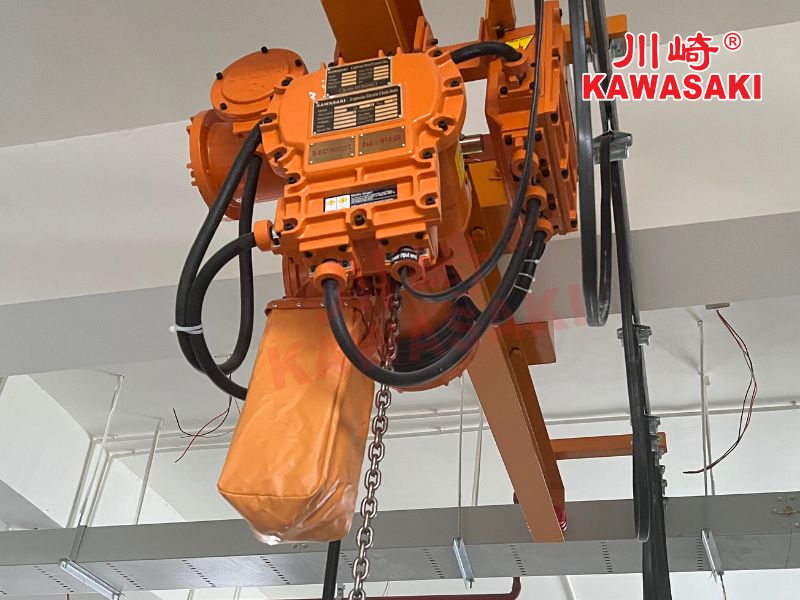 Pa lăng chính hãng Kawasaki có đầy đủ CO, CQ