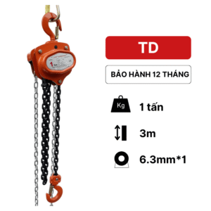 Pa lăng xích kéo tay 1 tấn 3m KawasakiPa lăng xích kéo tay 1 tấn 3m Kawasaki