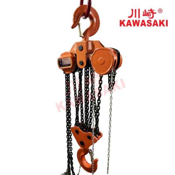 Pa lăng xích kéo tay 30 tấn Kawasaki