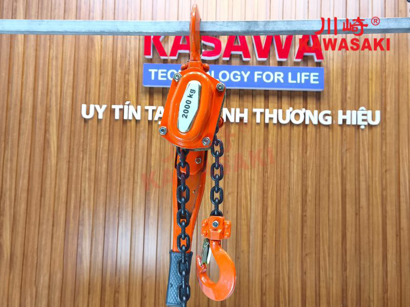 Pa lăng nâng chuẩn tải 2 tấn