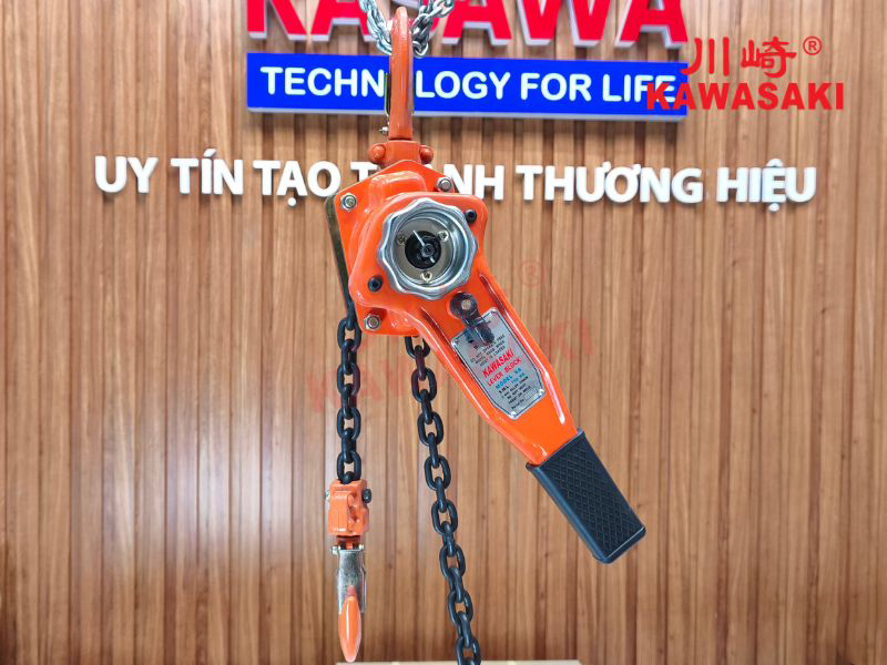 Pa lăng xích lắc tay 750kg model VA tiêu chuẩn