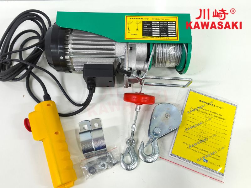 Tời treo cố định PA600 điều khiển dây
