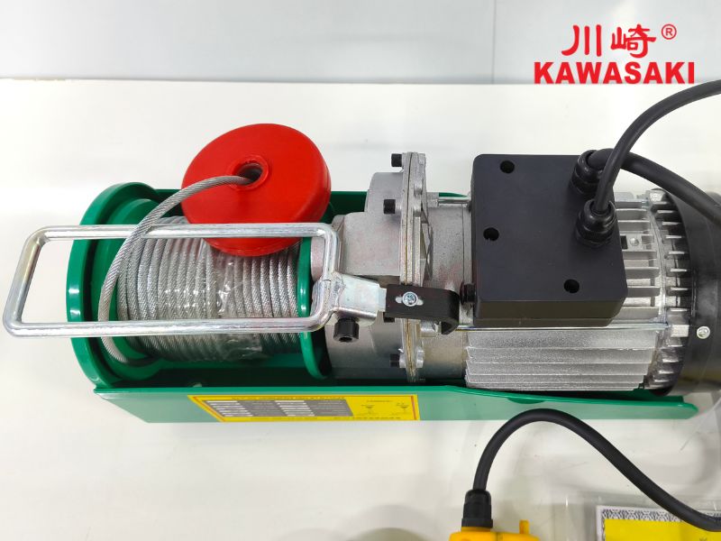 Tời điện chính hãng Kawasaki có đầy đủ CO, CQ