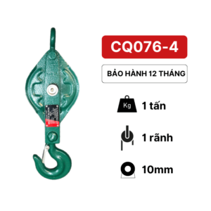 Ròng rọc móc cẩu 1 tấn KawasakiRòng rọc móc cẩu 1 tấn Kawasaki