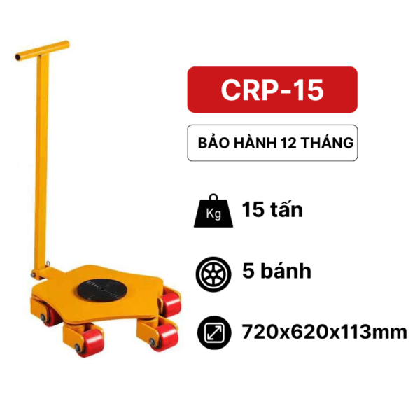 Rùa xoay 360 độ 15 tấn CRP-15 Kawasaki
