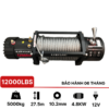 Tời điện kéo xe 12V 12000Lbs Kawasaki
