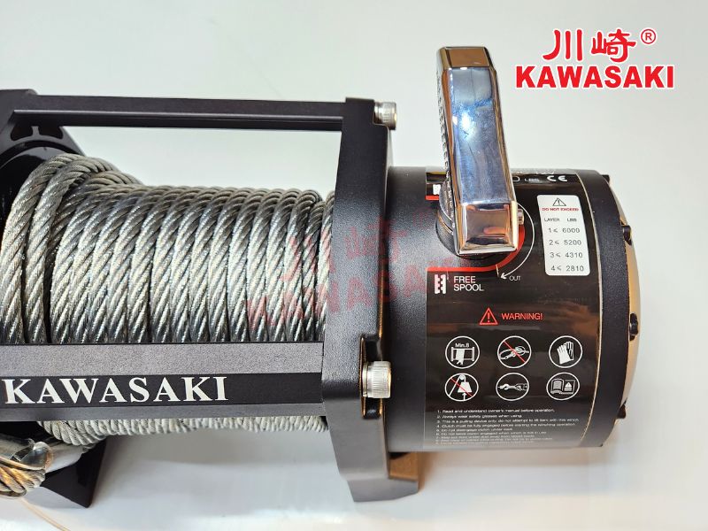 Một vài lưu ý khi sử dụng tời điện 12V 6000lbs