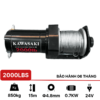 Tời điện 24v 2000lbs Kawasaki