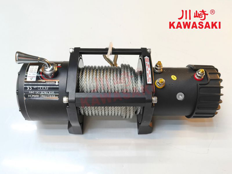 Tời điện 24V thường được dùng để kéo ngang