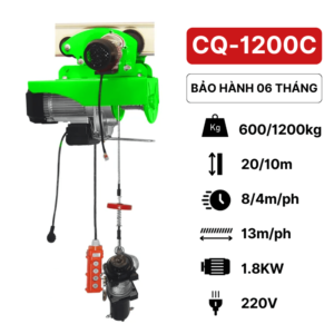 Tời điện mini CQ-1200C Kawasaki (di chuyển)Tời điện di chuyển CQ-1200C