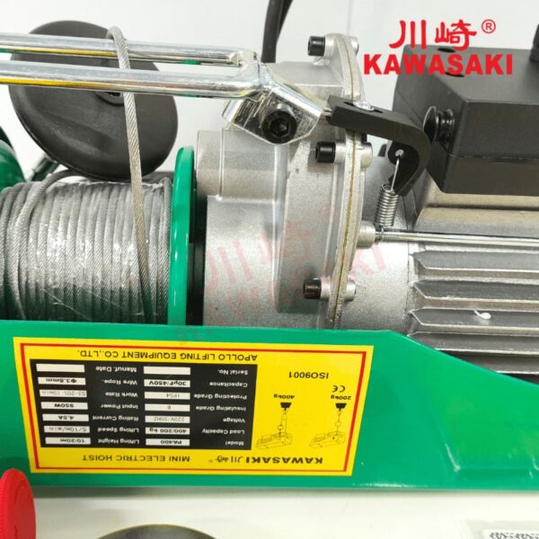 Tang cuốn cáp tời điện mini PA400