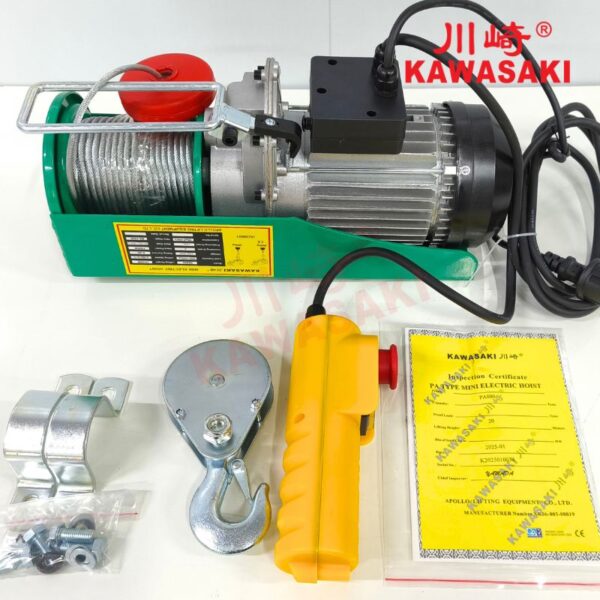 Tời điện treo mini cố định PA800 Kawasaki