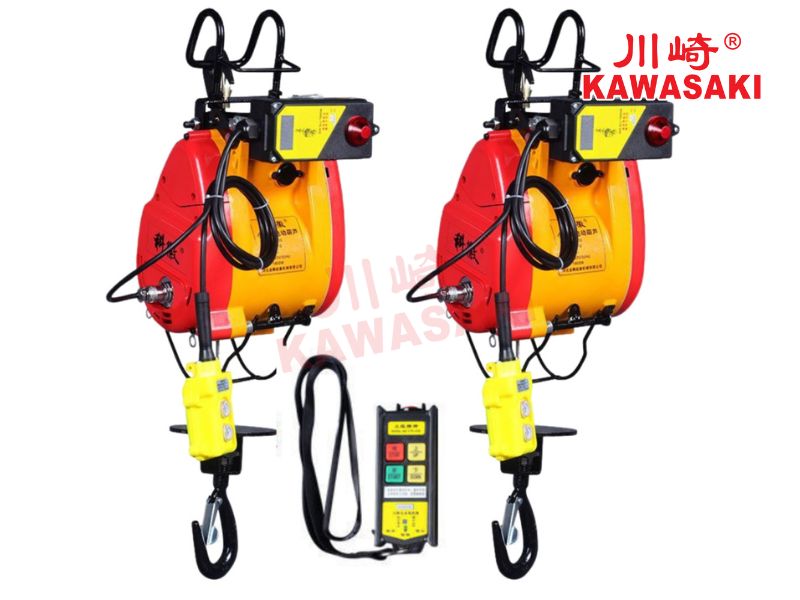Tời điện chổi than SK-300 Kawasaki