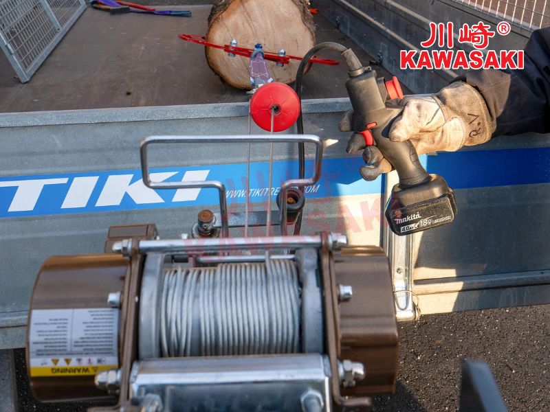 Kawasaki Lift - Địa chỉ cung cấp tời pin chính hãng Kawasaki