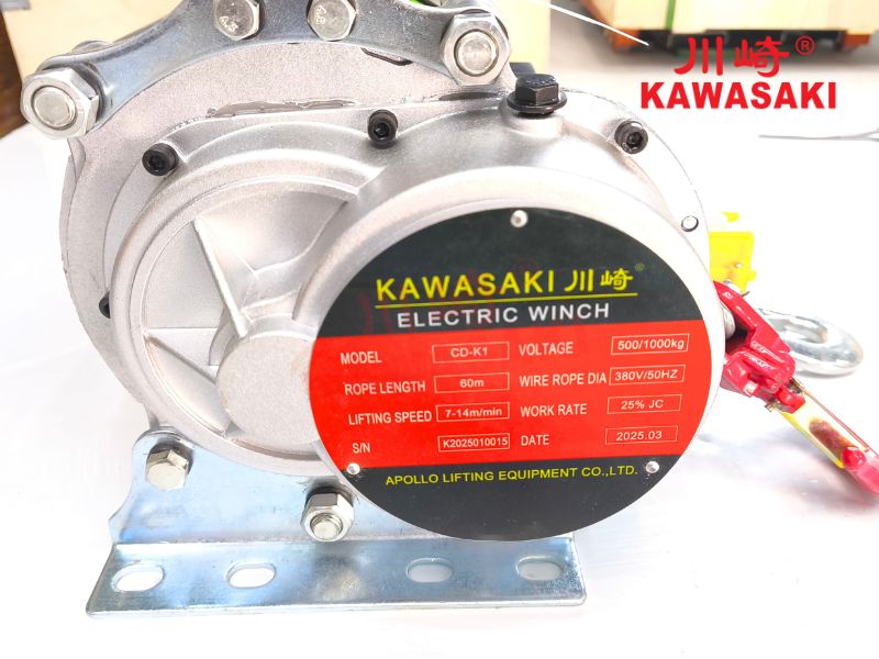 Tời điện chính hãng Kawasaki