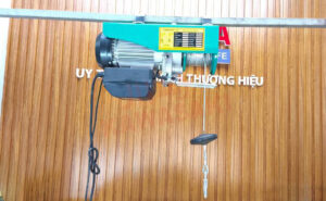 Tời điện treo trên khung dầm