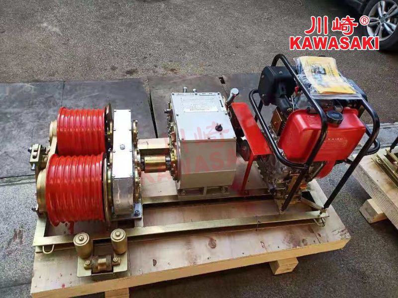 Cần phải vệ sinh kỹ máy tời trước khi sử dụng