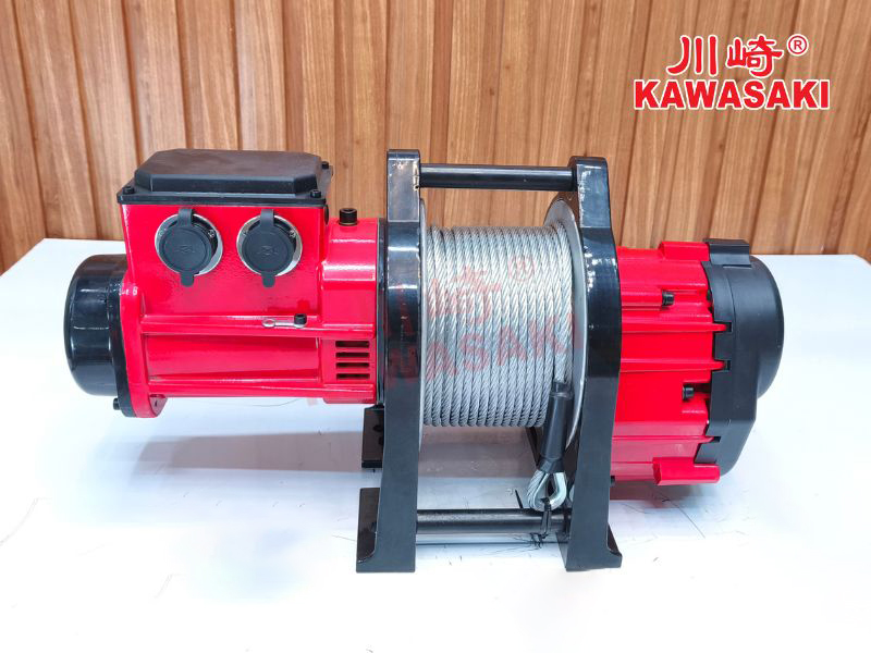 Tời điện được tích hợp nhiều tính năng an toàn