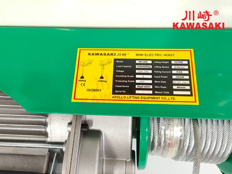Chi tiết thông số kỹ thuật được đính kèm trên máy