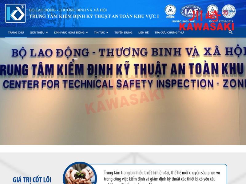 Trung tâm Kiểm định Kỹ thuật An toàn Khu vực I